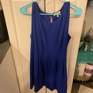 Blue dress